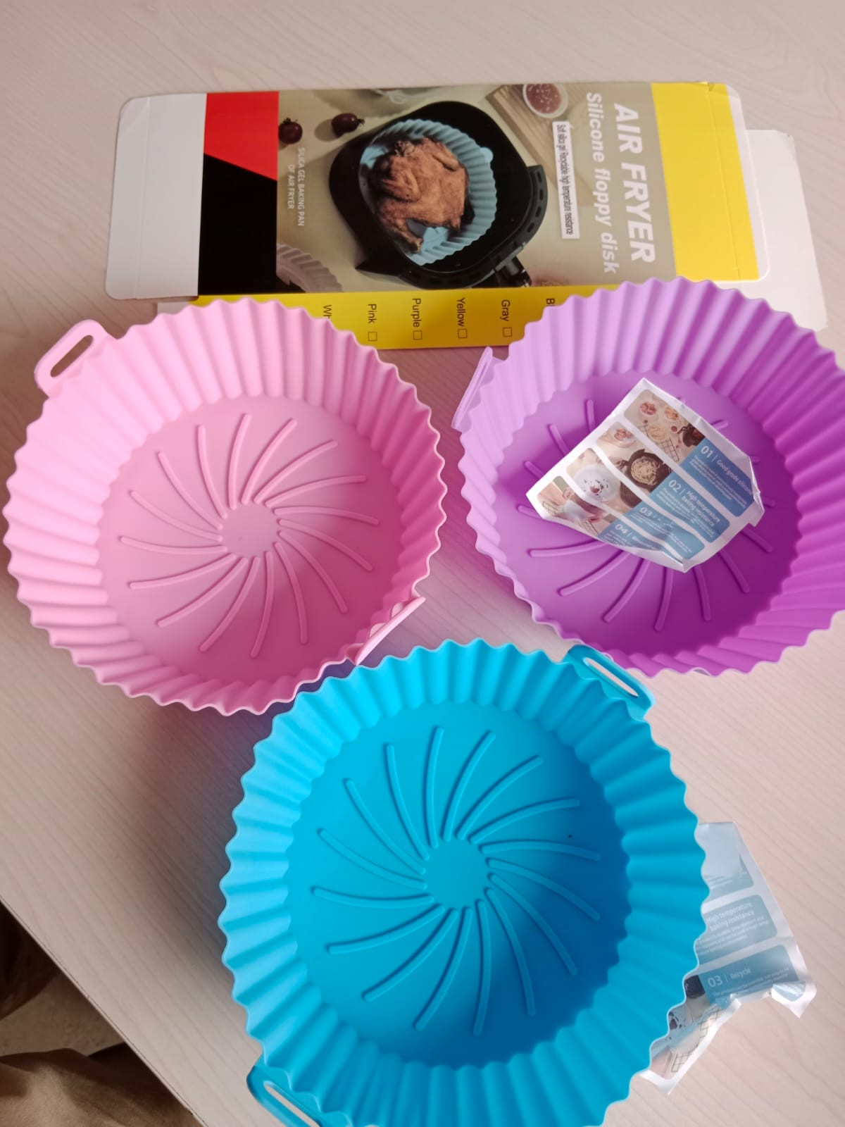 Miniatura 2 de Canastilla silicona para olla freidora